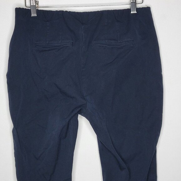J. Jill Premium Bi-Stretch‎ Size 10 Navy Blue Skinny Stretch Pull On Pants - Picture 4 of 6